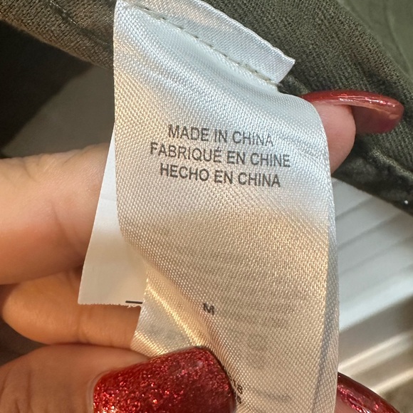 New $99 LUCKY BRAND Utility Jacket coat Medium Olive Night NWT - Picture 9 of 9